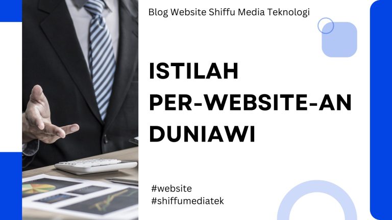 istilah dalam. pembuatan website